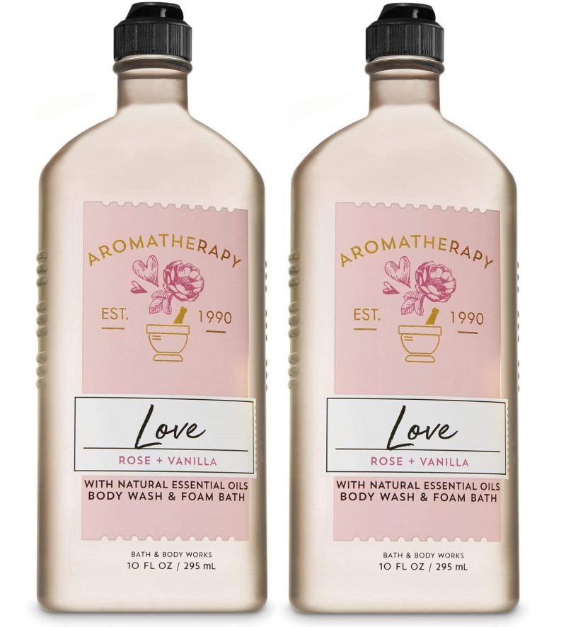 AROMA THERAPY ROSE+VANILLA SHOWER GEL