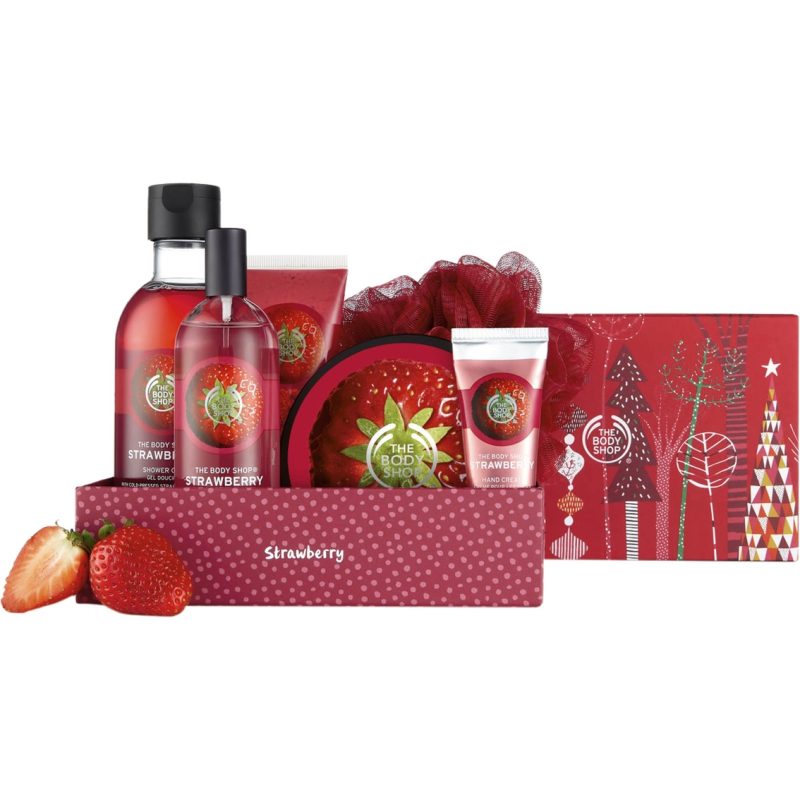 BODY SHOP STRAWBERRY MINI SET