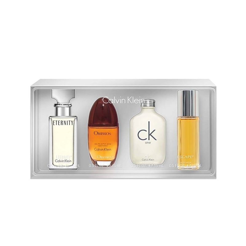 CK (M) Eternity EDT 15ml + Obsession EDT 15ml + Ck One EDT 15ml + Escape EDT 15ml
