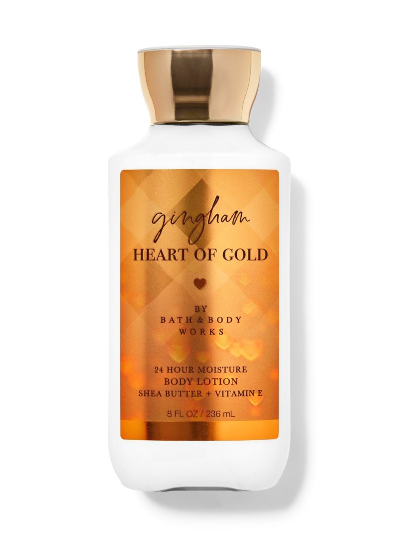 GINGHAM HEART OF GOLD BODY LOTION