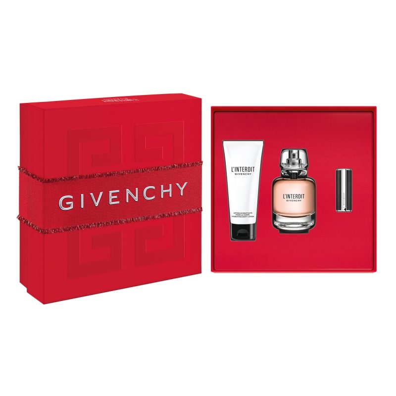 Givenchy L'Interdit EDP (L) 80ml + BL 75ml + B&S Oil 75ml