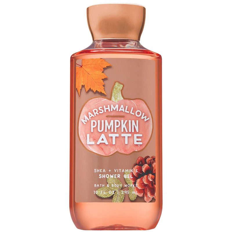 MARSHMELLOW AND PUMPKIN LATTE SHOWER GEL